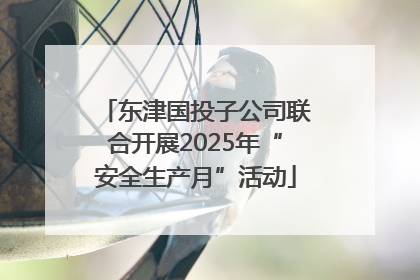 东津国投子公司联合开展2025年“安全生产月”活动